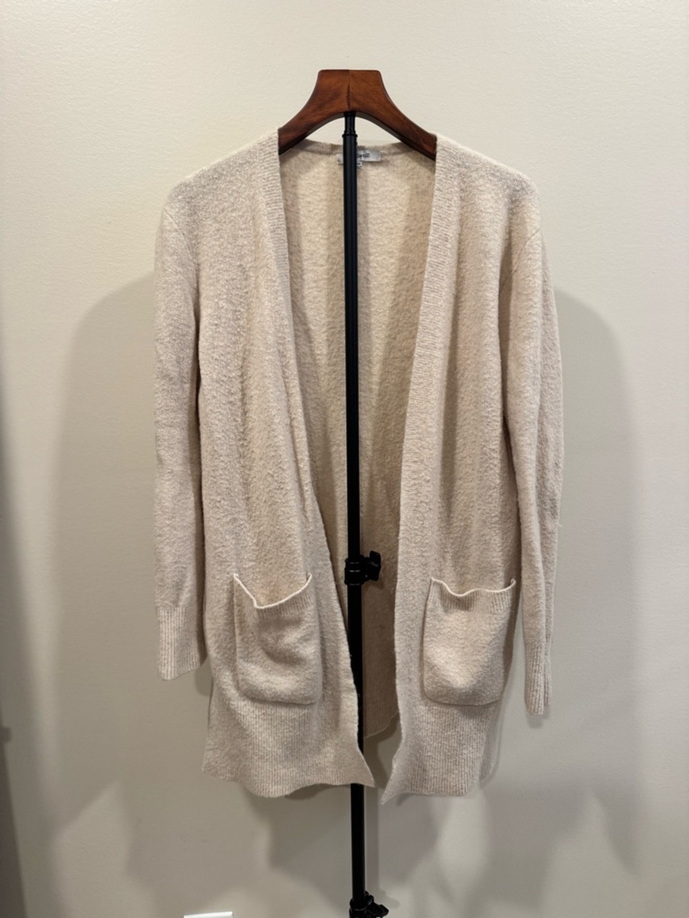 Cozy Open-Front Women’s Madewell Cardigan Sweater in Cream